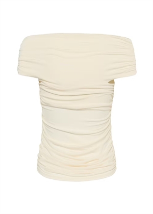 Laily offshoulder top Egret Gestuz 